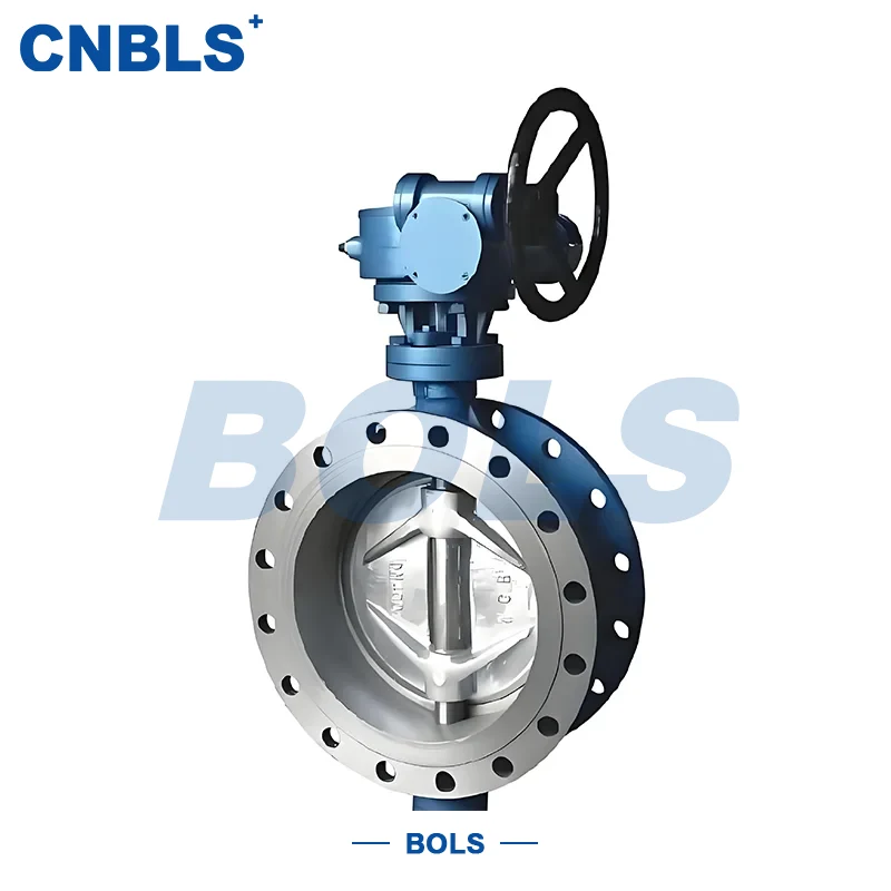 Stainless Steel Electric Flanged Metal Hard-Seal Butterfly Valves