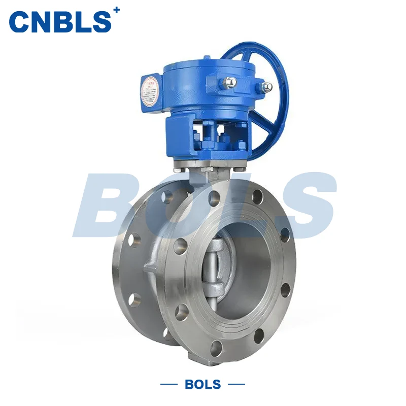 مقبض من الفولاذ المقاوم للصدأ، صمامات فراشة معدنية صلبة من نوع الرقاقة